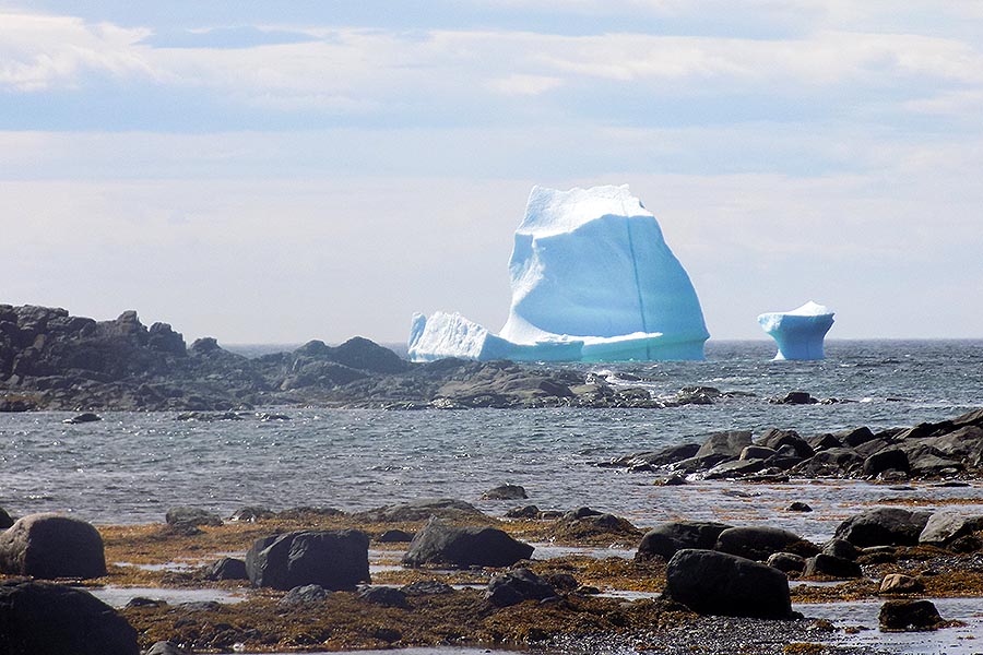 Iceberg off L'Anse-aux Meadows